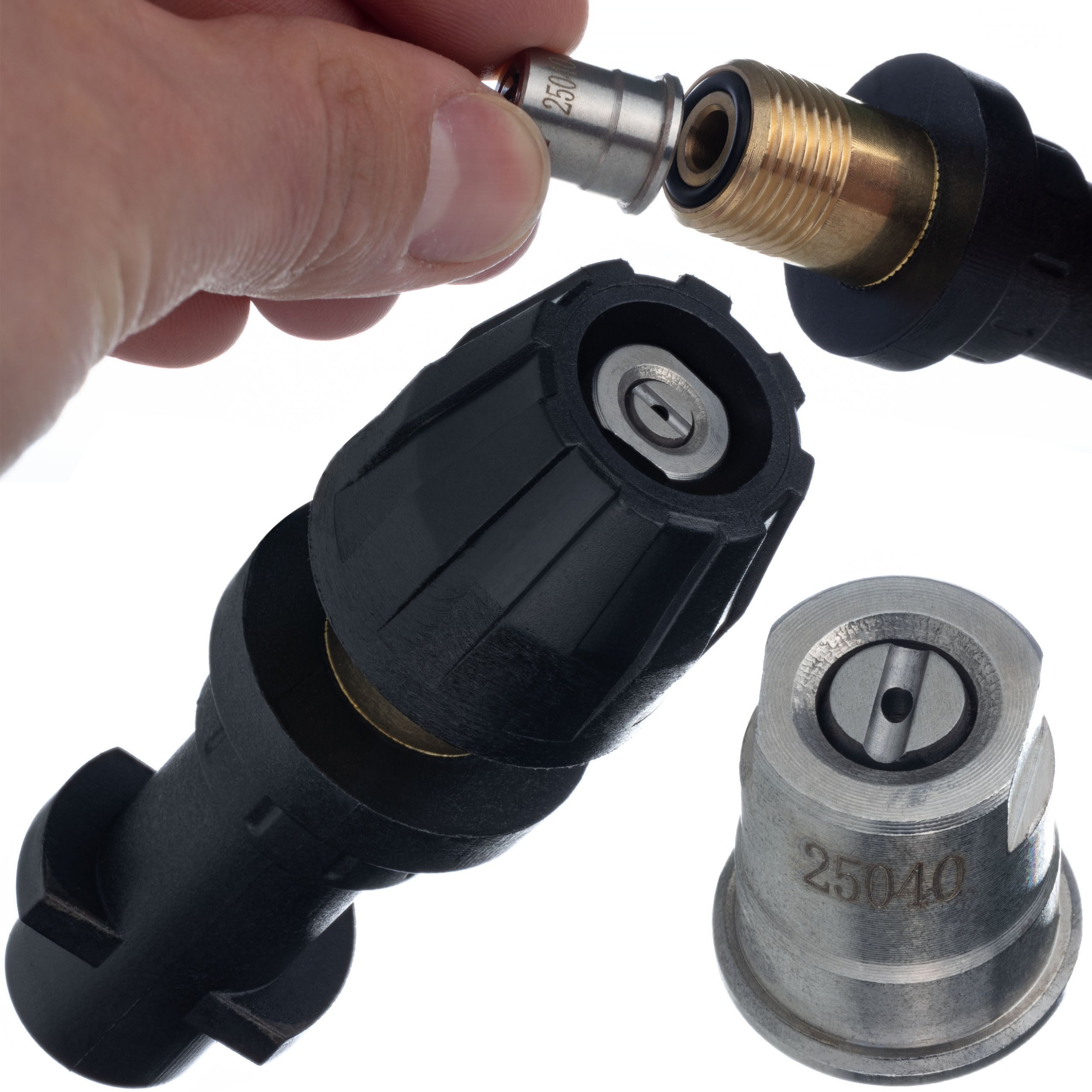 MINI LANCA 10CM Z DYSZĄ PŁASKO-STRUMIENIOWĄ DO MYJEK MYJKI KARCHER K2-K7