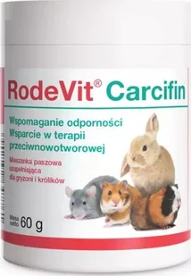 Dolfos DOLFOS RodeVit Carcifin dla gryzoni i królików 60g - Witaminy i odżywki dla gryzoni - miniaturka - grafika 1