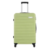 Walizki - Walizka kabinowa podróżna na kółkach w paski 26" - oliwkowy Semi Line - miniaturka - grafika 1