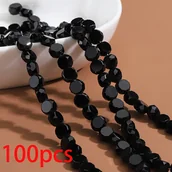 Inne - TEMU MINGXUAN 100szt Szklane Kolorowe Kryształowe Koraliki do DIY Bransoletek Naszyjników Akcesoria - miniaturka - grafika 1