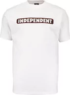 Koszulki męskie - t-shirt męski INDEPENDENT BAR LOGO TEE White - miniaturka - grafika 1
