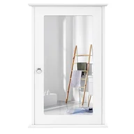 Szafki łazienkowe - Szafka Łazienkowa Z Lustrem Wisząca Ścienna 34 X 15 X 51 cm - miniaturka - grafika 1