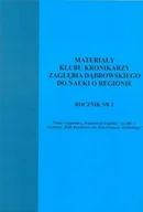 Książki o kulturze i sztuce - Materiały Klubu Kronikarzy Zagłębia Dąbrowskiego do nauki o regionie nr 2 - miniaturka - grafika 1