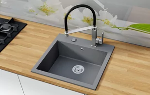 Exclusive Of Style Zlewozmywak Como Beton Jasny - Zlewozmywaki - miniaturka - grafika 1