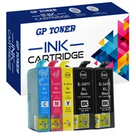 Tusze oryginalne - Zestaw 5x Tuszy Epson WF-3720DWF WF-3720DW WF-3725DWF WF-3720 WF-3701 - miniaturka - grafika 1