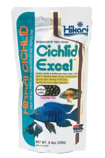 Hikari Cichlid Excel medium 250g - Pokarm dla ryb - miniaturka - grafika 1