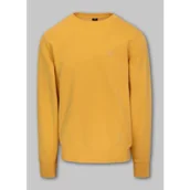Bluzy sportowe męskie - Pit Bull Bluza Bez Kaptura Crewneck Lancaster 2 Washed Yellow - miniaturka - grafika 1