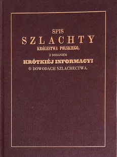 Spis Szlachty Królestwa Polskiego - Archeologia - miniaturka - grafika 1