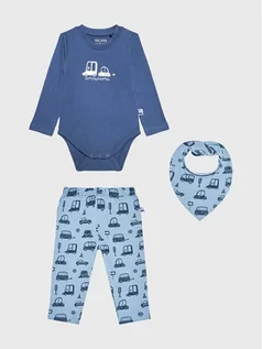 Spodenki dla niemowląt - Blue Seven Komplet body i spodnie 473165 Granatowy Regular Fit - grafika 1