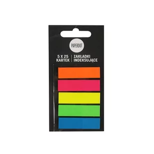 Paperdot, Zakładki indeksujące 5 kolorów - Gadżety  do biura - miniaturka - grafika 1