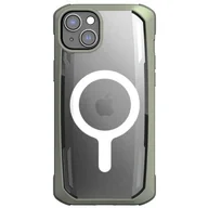 Etui i futerały do telefonów - Raptic X-Doria Secure Case etui iPhone 14 z MagSafe pancerny pokrowiec zielony - miniaturka - grafika 1