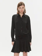 Sukienki - Pinko Sukienka codzienna Arzach 102306 A193 Czarny Flare Fit - miniaturka - grafika 1