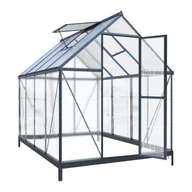 Szklarnie ogrodowe - Szklarnia ogrodowa 4,4m2 poliwęglan i aluminium - miniaturka - grafika 1