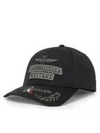Czapki męskie - Aeronautica Militare Czapka z daszkiem 251HA1104CT2261 Czarny - miniaturka - grafika 1