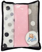 Pieluchy - PIELUSZKI flanelowe EGA 70/80cm zestaw 3 szt - miniaturka - grafika 1