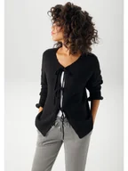 Swetry damskie - Aniston Kardigan w kolorze czarnym - miniaturka - grafika 1