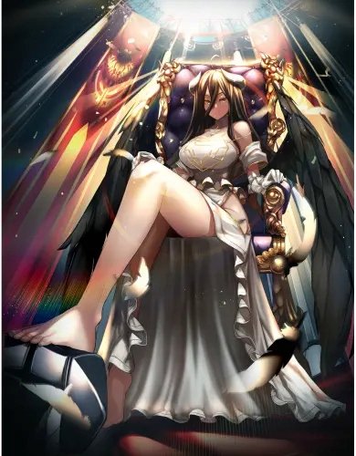 Plakat Anime Manga Overlord ovld_044 A3 (custom)