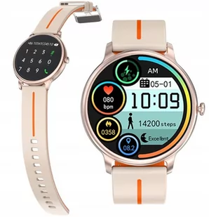 SG-Gadgets KM60 Series Złoty - Smartwatch - miniaturka - grafika 1
