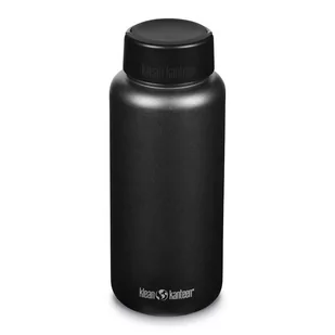 Butelka termiczna Klean Kanteen Wide mit Wide Loop Cap 1182 ml Black - Shakery i bidony sportowe - miniaturka - grafika 1