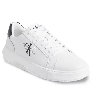 Półbuty męskie - Sneakersy Calvin Klein Jeans Chunky Cupsole Monologo YM0YM00681 0LD - grafika 1