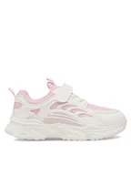 Buty dla dziewczynek - Nelli Blu Sneakersy GT-10095(III)DZ Biały - miniaturka - grafika 1