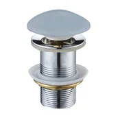 Korki do umywalek - Mexen korek klik-klak okrągły, szary-niebieski ceramiczny mat - miniaturka - grafika 1