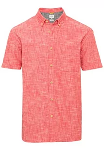 camel active Męska koszula 409212/1S22, kolor czerwony (Berry Red), M, czerwony (berry red), M - Koszule męskie - miniaturka - grafika 1