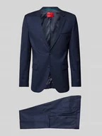 Garnitury - Garnitur o kroju slim fit z kieszeniami z patką model ‘Arti/Hesten’ - miniaturka - grafika 1