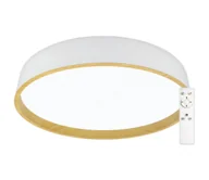 Lampy sufitowe - Top Light - LED Plafon ściemnialny DEKOR LED/51W/230V + pilot biały/beżowy - miniaturka - grafika 1