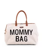 Torby i organizery dla mam - Childhome Torba Mommy Bag Teddy Bear White - miniaturka - grafika 1