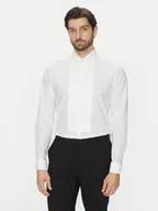 Koszule męskie - Michael Kors Koszula MK0DS01002 Biały Slim Fit - miniaturka - grafika 1