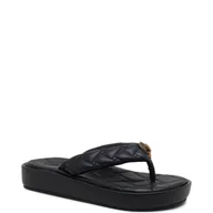 Klapki i japonki damskie - Kurt Geiger Skórzane japonki KENSINGTON PUFF FLIP FLOP - miniaturka - grafika 1