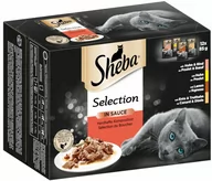 Mokra karma dla kotów - Zestaw mieszany Sheba Selection, 12 x 85 g - Pożywna kompozycja w sosie - miniaturka - grafika 1