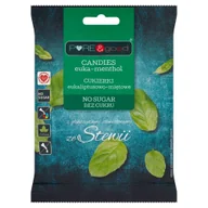 Zdrowa żywność - PURE & GOOD Cukierki Eukaliptusowo Miętowe z Glikozydami Stewiolowymi ze Stewii, Pure & Good, 50g - miniaturka - grafika 1