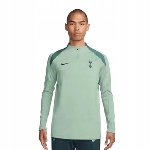 NIKE MĘSKA BLUZA SPORTOWA Z ZAMKIEM ZIELONA MIEJSKA L KWA - Bluzy męskie - miniaturka - grafika 1