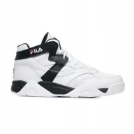 Buty sportowe męskie - Buty Fila M-squad mid, wysokie męskie czarno-białe FFM0212-13036 42 - miniaturka - grafika 1