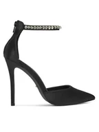 Czółenka - DeeZee Szpilki HT92931-A232 Czarny - miniaturka - grafika 1