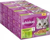Mokra karma dla kotów - Zestaw Whiskas 1+ Adult, saszetki, 48 x 85 g - Pakiet mieszany w galarecie - miniaturka - grafika 1