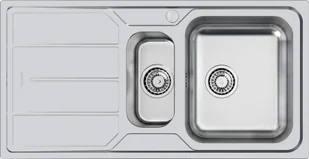 Foster Zlewozmywak 5197061 ELETTRA 970x500 Foster Zlewozmywak PRAWY 1,5 komory+ ociekacz - Zlewozmywaki - miniaturka - grafika 1