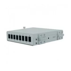 Qoltec Qoltec Mufa światłowodowa 1x8 54212 - Wtyczki i adaptery - miniaturka - grafika 1
