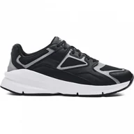 Sneakersy męskie - Sneakersy uniseks Under Armour UA Forge 96 Leather Reissue - czarne - miniaturka - grafika 1