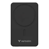 Powerbanki - Powerbank verbatim charge 'n' go essentials magnetic wireless 5000mah usb-c pd 3.0 black - miniaturka - grafika 1