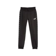 Dresy damskie - Spodnie dresowe damskie Puma ESS TAPE FL CL czarne 67599901-L - miniaturka - grafika 1