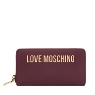 Portfele - Duży Portfel Damski LOVE MOSCHINO JC5611PP1NKD0552 Bordowy - miniaturka - grafika 1