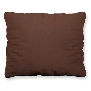 Poszewka Bawełna 50 x 60 Jednolita Ola Brąz Brązowa - Poszewki na poduszki - miniaturka - grafika 2