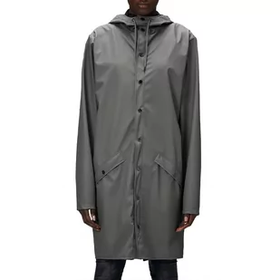 Kurtka Rains Long Jacket 12020-13 - szara - Kurtki męskie - miniaturka - grafika 1