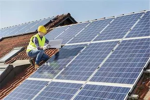 Zestaw elektrowni słonecznej 8kW+18x550W+ montaż na mostkach trapezowych - Zestawy solarne - miniaturka - grafika 1