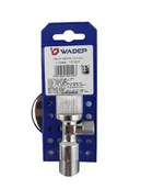 Odzież robocza - HYD- Zawór kątowy kulowy z rozetą - 1/2"x3/8" - miniaturka - grafika 1