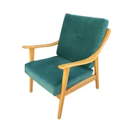 Fotele - Modernistyczny fotel klubowy, Casala Niemcy lata 60. - miniaturka - grafika 1