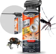 Zwalczanie i odstraszanie szkodników - NO PEST Sniper Spray na Muchy 400ml Środek Płyn Preparat na Muchy Komary Ćmy Muszki - miniaturka - grafika 1
